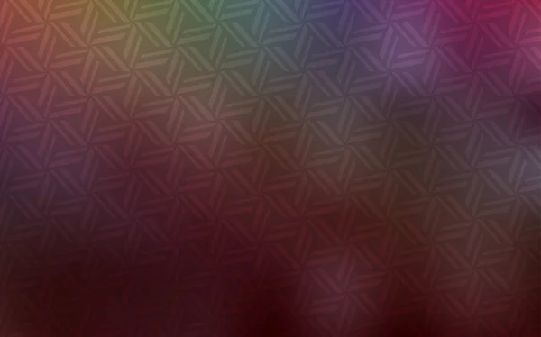 Fond Vectoriel Multicolore Foncé Avec Triangles Illustration Abstraite Moderne Avec — Image vectorielle