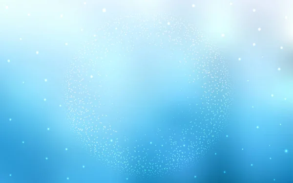 Világos Kék Vektor Sablon Űrcsillagokkal Modern Absztrakt Illusztráció Nagy Dipper — Stock Vector