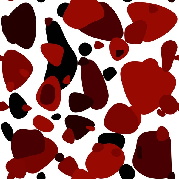 Темно Красный Вектор Швов Кружочками Блестящие Абстрактные Иллюстрации Размытыми Капельками — стоковый вектор
