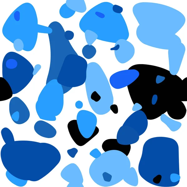 Textura Transparente Vectorial Azul Claro Con Discos Ilustración Abstracta Con — Archivo Imágenes Vectoriales