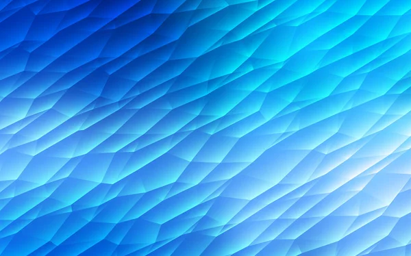 Світло Blue Векторний Візерунок Полігональному Стилі Трикутники Абстрактному Тлі Барвистим — стоковий вектор