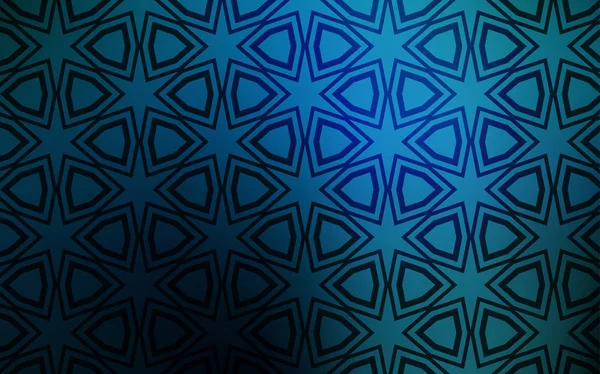 美しい星と暗い青いベクトル テクスチャです キラキラ星の色と抽象的なイラスト あなたのビジネス広告のスマートなデザイン — ストックベクタ
