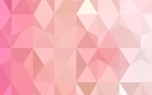 Modèle Polygonal Vecteur Rouge Clair Échantillon Géométrique Triangulaire Avec Gradient — Image vectorielle