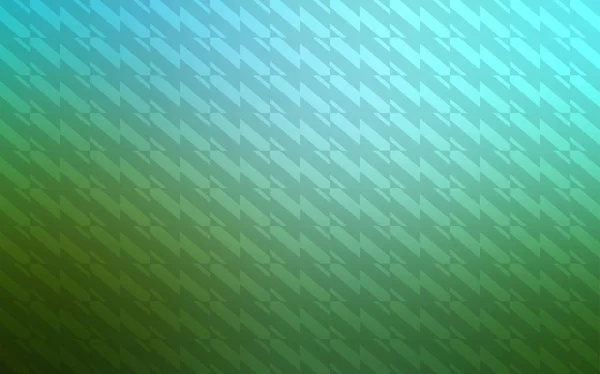 ライトブルー 直線で緑のベクトルの背景 線で描いた現代の幾何学的抽象画 あなたのビジネスウェブサイトのパターン — ストックベクタ