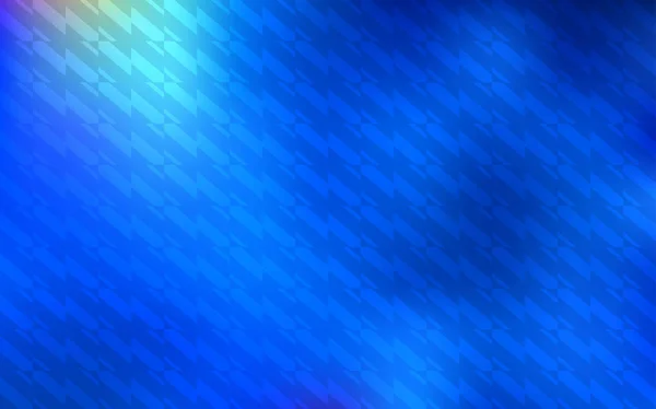 Ljus Blå Vektor Omslaget Med Rak Ränder Glitter Abstrakta Illustrationen — Stock vektor