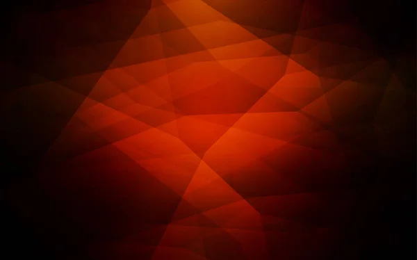 深红色矢量低聚盖 带有优雅三角形的闪闪发光的抽象插图 一个全新的设计为您的传单 — 图库矢量图片
