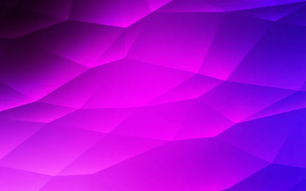 Світло Рожевий Синій Векторний Фон Трикутниками Сучасна Абстрактна Ілюстрація Різнокольоровими — стоковий вектор