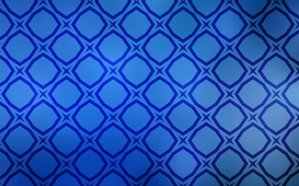 Світло Blue Векторне Компонування Яскравими Зірками Сучасна Геометрична Абстрактна Ілюстрація — стоковий вектор