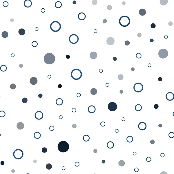 Tmavě Modrý Vektor Bezešvé Pozadí Bublinkami Rozmazané Bubliny Pozadí Abstraktní — Stockový vektor