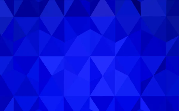 Luz Blue Vetor Abstrato Fundo Poligonal Amostra Geométrica Triangular Com — Vetor de Stock