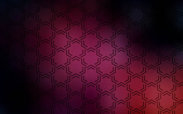 Padrão Vetor Rosa Escuro Com Linhas Afiadas Ilustração Abstrata Geométrica — Vetor de Stock