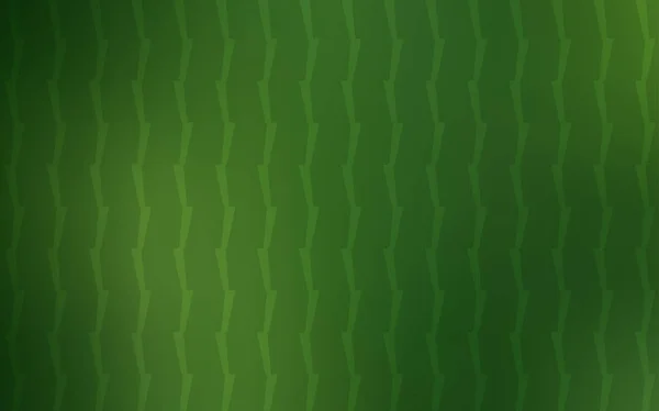 Padrão Vetorial Verde Escuro Com Linhas Afiadas Ilustração Brilhante Decorativa — Vetor de Stock