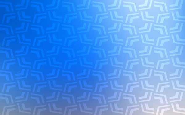 Modèle Vectoriel Bleu Clair Jaune Avec Des Formes Bulles Illustration — Image vectorielle