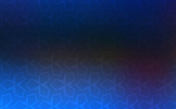 Темна Blue Векторна Текстура Прямокутному Стилі Абстрактна Градієнтна Ілюстрація Прямокутниками — стоковий вектор