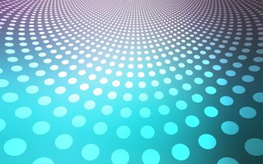 Hafif pembe, mavi vektör doku diskler ile. Soyut illüstrasyon renkli baloncuklar doğa tarzı ile. Desen-ebilmek var olmak kullanılmış için fütüristik reklam, kitapçıklar.