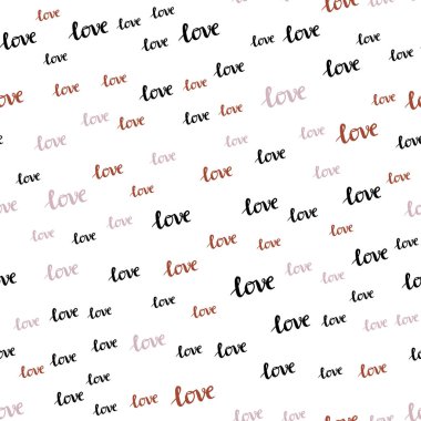 Işık çok renkli vektör ifade Love You ile seamless modeli. İfade Love You renkli gradyan soyut tarzı ile. Tekstil, kumaş, duvar kağıtları için tasarım.