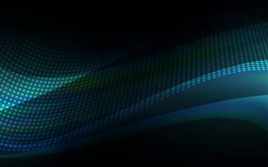 Daire, üçgen koyu mavi vektör şablonu. Renkli resimde daire ve çizgili fütüristik tarzı. Desen tasarım pencere panjur, perdeler.