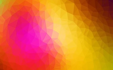 Karanlık çok renkli vektör soyut mozaik desen. Gradyan ile Origami tarzında yaratıcı geometrik şekil. Web siteniz için yeni bir doku.