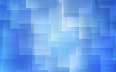 Keskin çizgileri olan açık mavi vektör deseni. Bulanık arkaplanda gradyanı olan çizgiler. Reklamlar, posterler, afişler için desen.