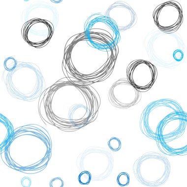 Hafif mavi vektör noktalar ile sorunsuz kapak. Bulanık damla Glitter soyut Illustration yağmur. Kartvizit, Web siteleri için şablon.