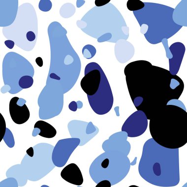 Pembe ışık, vektör sorunsuz düzen daire şekilleriyle birlikte mavi. Bulanık damla Glitter soyut Illustration yağmur. Tasarım için duvar kağıdı, kumaş üreticileri.