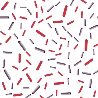 Hafif pembe, kırmızı vektör kesintisiz, izometrik kapak stright çizgili. Modern geometrik soyut illüstrasyon hatları ile. Kartvizit, Web siteleri için şablon.