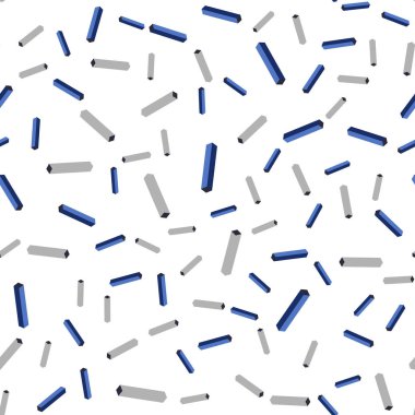 Koyu pembe, mavi renkli çizgiler ile kesintisiz, izometrik doku vektör. Modern geometrik soyut illüstrasyon hatları ile. Desen tasarım kumaş, duvar kağıtları.