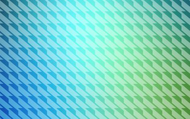 Açık mavi, keskin çizgileri olan yeşil vektör deseni. Bulanık arkaplanda gradyanı olan çizgiler. Reklam, kitapçıklar, broşürler için desen.