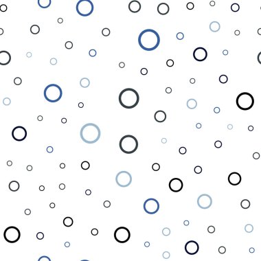 Koyu mavi, yeşil noktalar ile sorunsuz kapak vektör. Soyut illüstrasyon renkli baloncuklar doğa tarzı ile. Desen-ebilmek var olmak kullanılmış için güzel web siteleri.