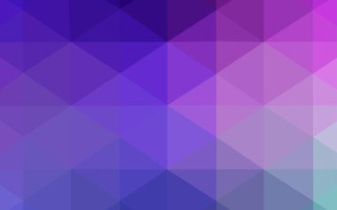 Hafif pembe, mavi vektör Çokgen arka plan. Tamamen yeni bir renk illüstrasyon poligonal bir tarzda. İşiniz için tamamen yeni bir tasarım.