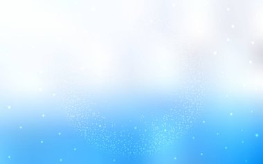 Samanyolu yıldızlı açık mavi vektör dokusu. Büyük Ayı yıldızlı modern soyut illüstrasyon. Astronomi web siteleri için desen.