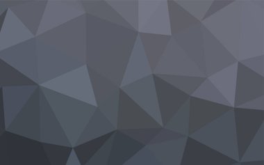 Işık gri vektör düşük poli düzeni. Gradyan ile Origami tarzında yaratıcı geometrik şekil. İşiniz için en iyi üçgen tasarım.