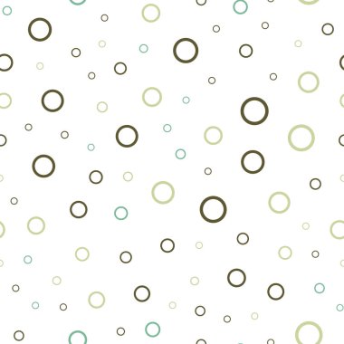 Açık mavi, yeşil vektör noktalar ile sorunsuz kapak. Bulanık daireler doğa tarzı ile güzel renkli resimde. Güzel tasarım, iş reklam için.