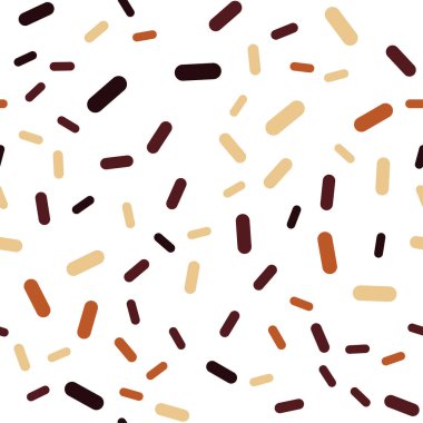 Koyu turuncu vektör tekrarlanan sopa ile sorunsuz şablonu. Dekoratif illüstrasyon hatları ile soyut şablonunda parlayan. Akıllı tasarım, iş reklam için.