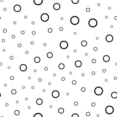 Koyu mavi, kırmızı kabarcıklar ile sorunsuz arka plan vektör. Bulanık daireler doğa tarzı ile güzel renkli resimde. Desen-ebilmek var olmak kullanılmış için fütüristik reklam, kitapçıklar.