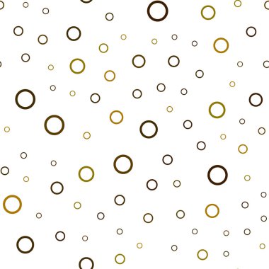 Koyu yeşil, sarı kabarcıkları ile sorunsuz arka plan vektör. İllüstrasyon renkli soyut daireler parlayan ayarlanmış. Desen-ebilmek var olmak kullanılmış için fütüristik reklam, kitapçıklar.