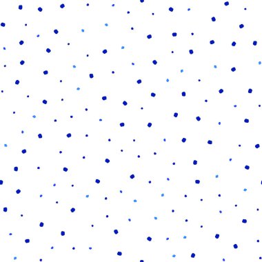 Hafif mavi vektör disklerle sorunsuz doku. Bulanık damla Glitter soyut Illustration yağmur. Kartvizit, Web siteleri için şablon.