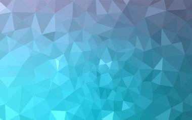 Hafif pembe, mavi vektör poligonal arka plan. Noktalı resim stili üçgenler ile yaratıcı çizimde. Cep telefonu arka plan için şablon.