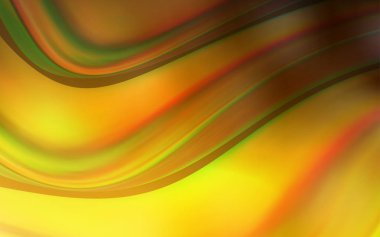 Eğri daireler ile koyu turuncu vektör desen. Gradyan ile mermer tarzında yaratıcı geometrik şekil. İş tasarımınız için tamamen yeni bir şablon.