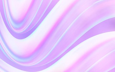 Bükülmüş şerit hafif mor vektör şablonu. Degrade yarı ton mermer stiliyle yaratıcı çizimde. İş tasarımınız için mermer stili.