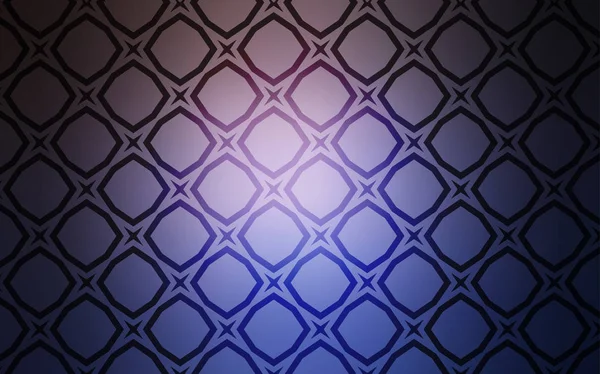 Modèle Vectoriel Rose Clair Bleu Avec Étoiles Ciel Illustration Décorative — Image vectorielle