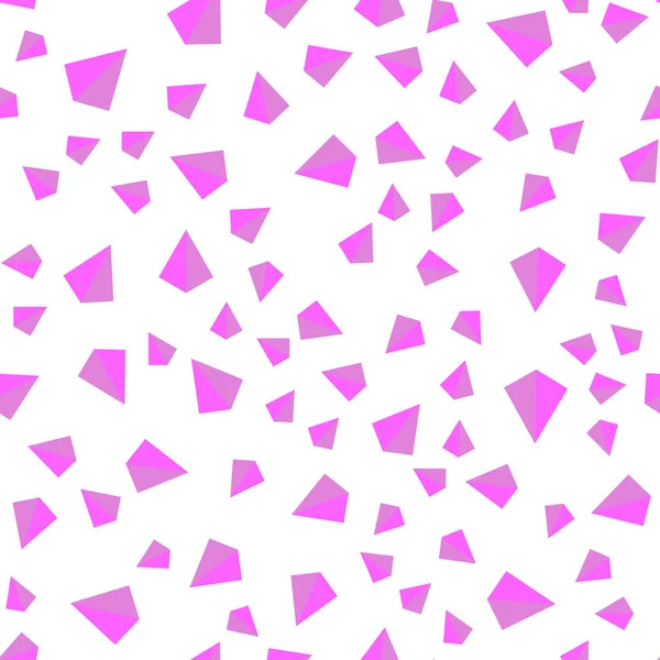 Ελαφρύ Ροζ Διάνυσμα Άνευ Ραφής Ισομετρική Πρότυπο Κρύσταλλα Τρίγωνα Όμορφη — Διανυσματικό Αρχείο