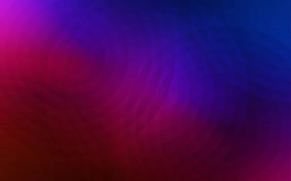 Темно Синий Красный Векторный Отрезок Точками Абстрактная Иллюстрация Цветными Пузырями — стоковый вектор