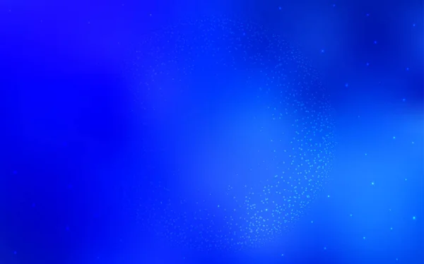 Luz Cobertura Vetorial Blue Com Estrelas Astronômicas Ilustração Brilhante Com —  Vetores de Stock