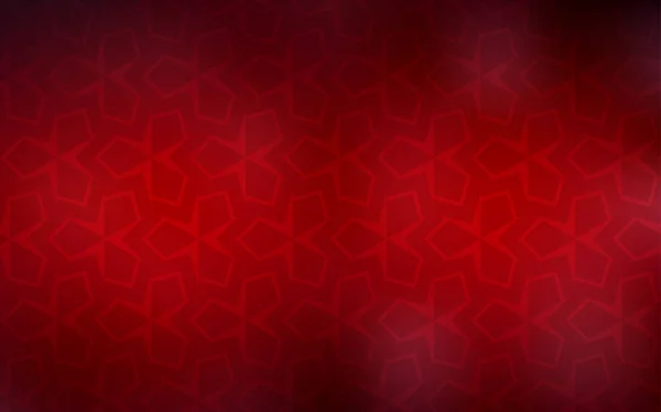 四角形の暗い赤ベクトルの背景 四角形で抽象的なスタイルの装飾的なデザイン ビジネス広告 小冊子 リーフレットのパターン — ストックベクタ