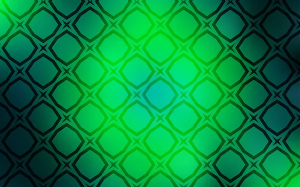 Светло Зеленый Вектор Искушает Звездным Небом Размытый Декоративный Дизайн Простом — стоковый вектор