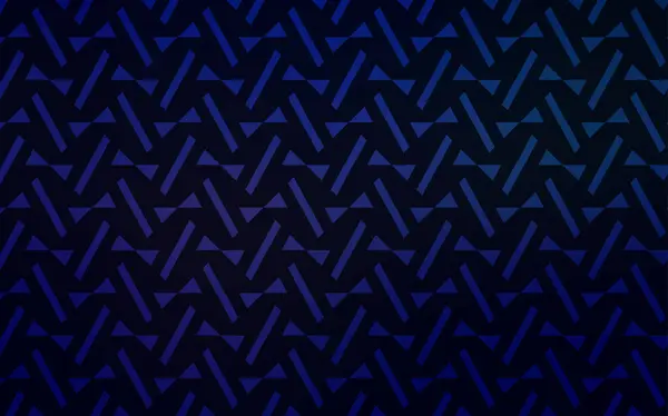 Σκούρο Μπλε Διάνυσμα Υφή Τριγωνικό Στυλ Εικονογράφηση Πολύχρωμα Τρίγωνα Γραμμές — Διανυσματικό Αρχείο
