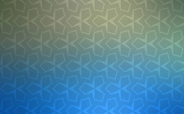 Dark Blue Vector Backdrop Rhombus Modern Abstract Illustration Colorful Rectangles — Stock Vector