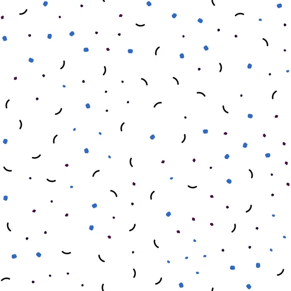 Тёмный Многоцветный Вектор Бесшовным Рисунком Сферами Треугольниками Декоративный Дизайн Абстрактном — стоковый вектор