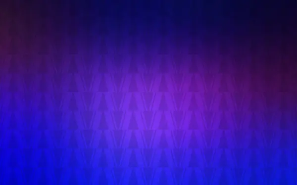 Pembe Işık Vektör Desen Poligonal Tarzı Ile Mavi Llüstrasyon Renkli — Stok Vektör